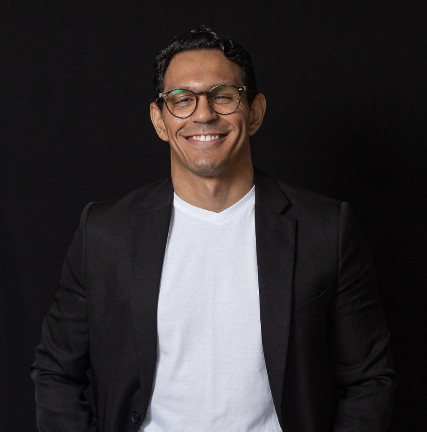 Saulo Rocha sorrindo
